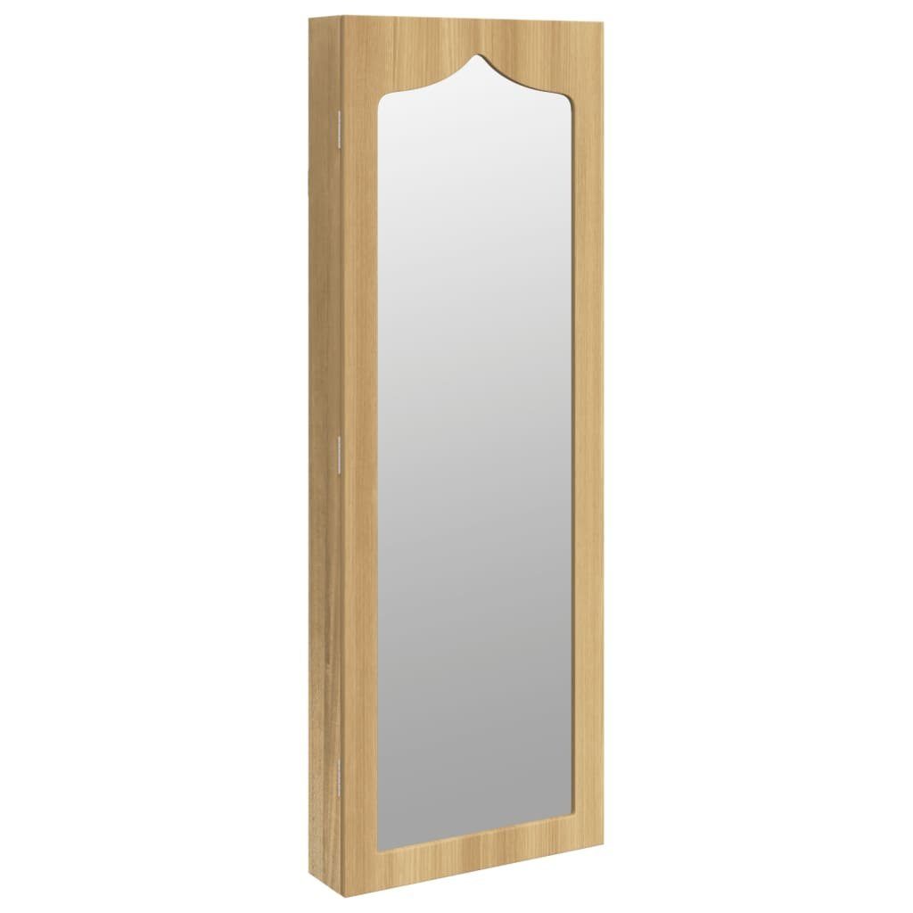 Braun (1-St) 37,5x10x106 Spiegel mit cm vidaXL Braun Wandmontage | Spiegel Schmuckschrank