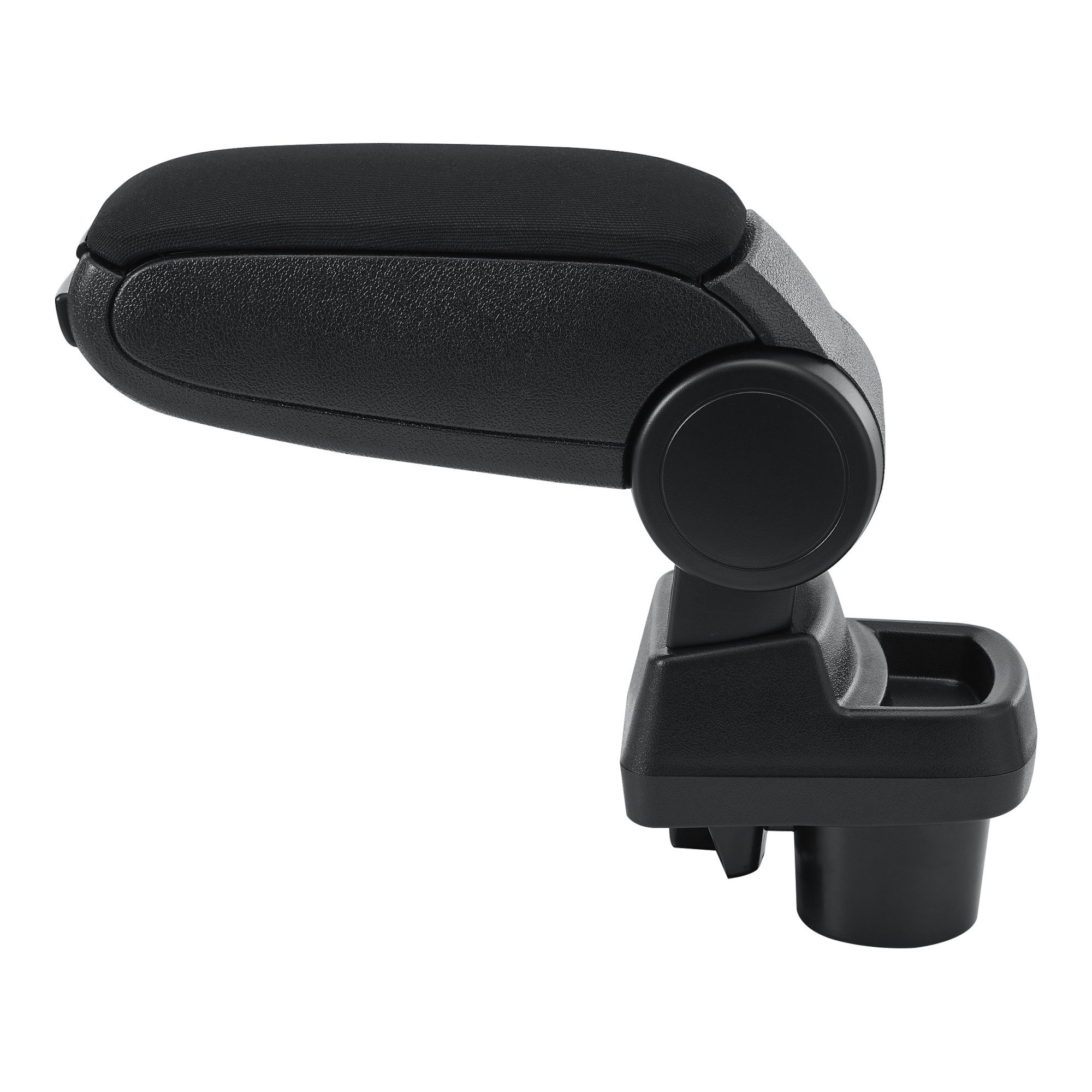 pro.tec Armlehne, Opel Corsa F (2019) mit Fach Textil Schwarz mit schwarzen Nähten