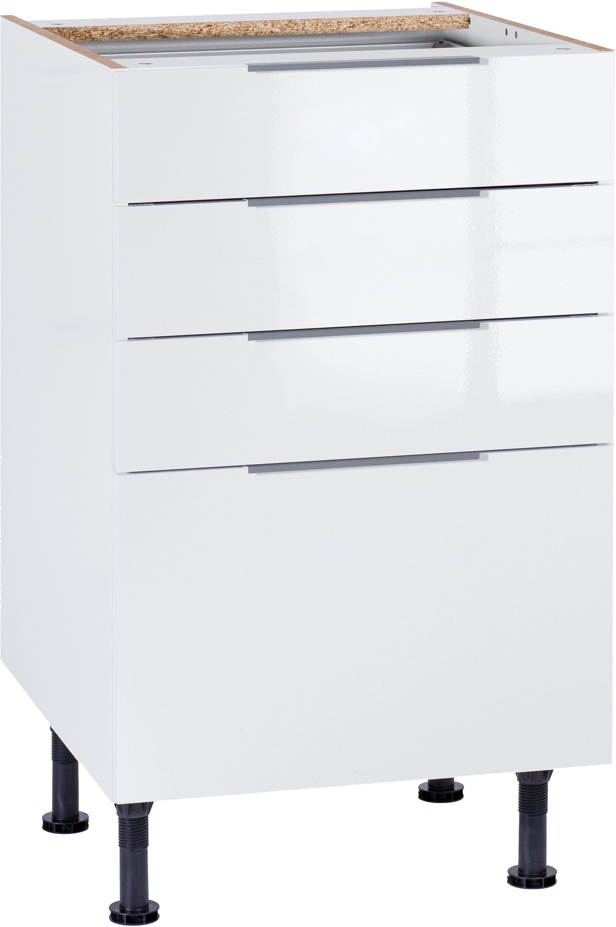 OPTIFIT Unterschrank Tara mit Vollauszug und Soft-Close-Funktion, Breite 50 cm