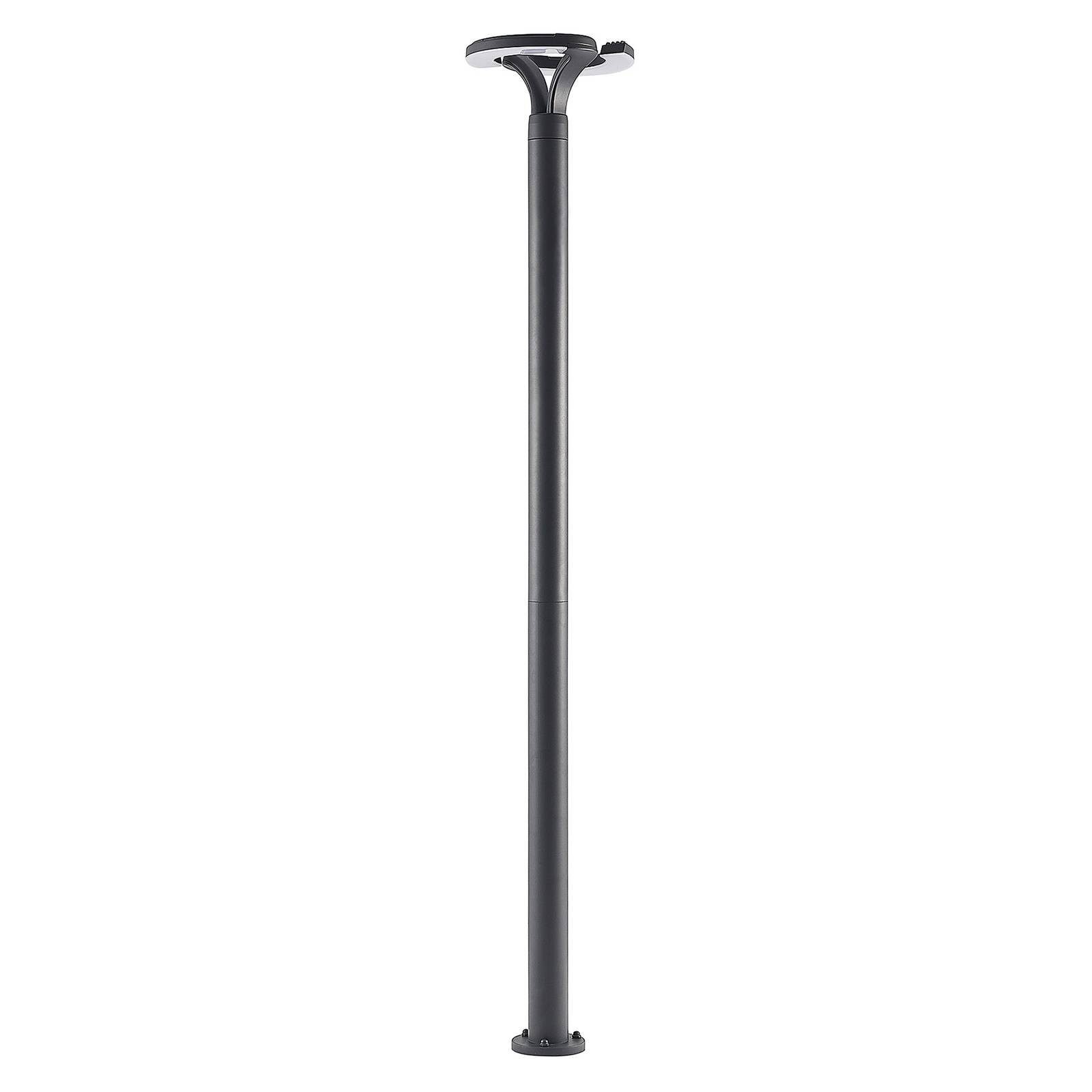 Lindby Außen-Stehlampe Keily, LED 19 W gesamt, warmweiß