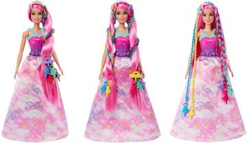 Barbie Anziehpuppe Dreamtopia, Flechtspaß und Zubehör