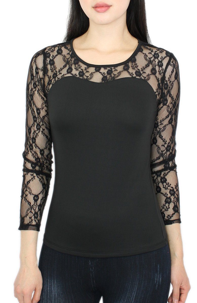 dy_mode Thermohemd Damen Thermoshirt Rundhals Thermo günstig online kaufen