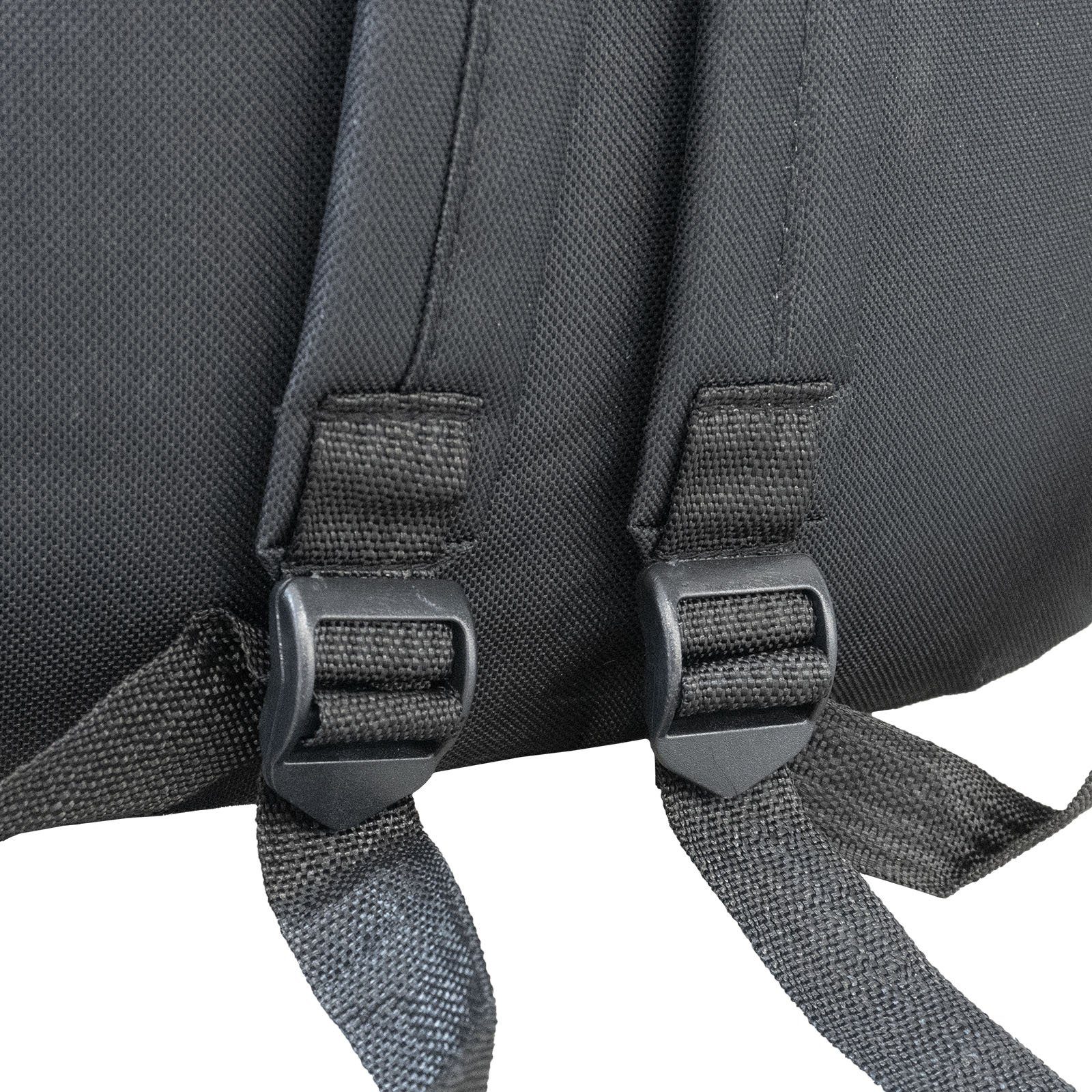 Weber GmbH Rucksack #Werkeholics schwarz 18 L, großzügiger Stauraum, zwei Seitentaschen
