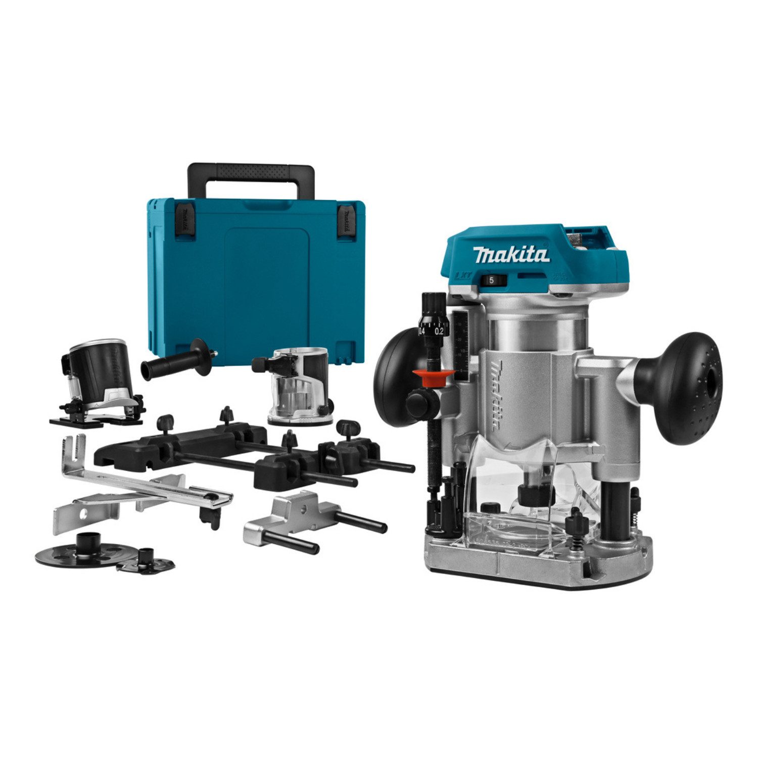 Makita Akku-Multifunktionsfräse DRT50ZJX9 18V • 6/8 mm, 18 in V