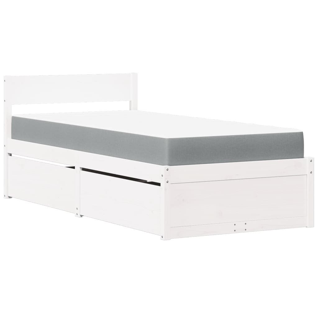 vidaXL Bett Bett mit Schubladen und günstig online kaufen