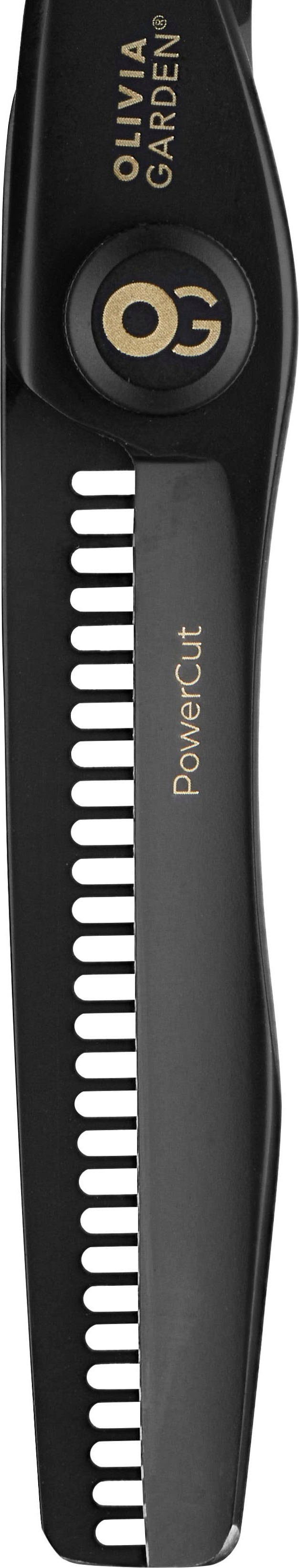 OLIVIA GARDEN Haarschere PowerCut Matt Black 6,0 Zoll | Haarscheren