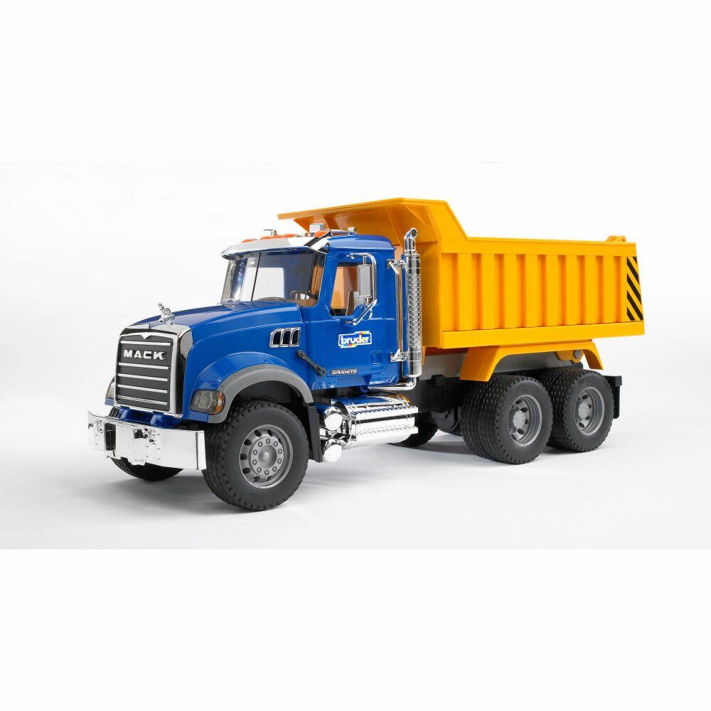Spielzeug-Baumaschine MACK Granite LKW mit Kippmulde