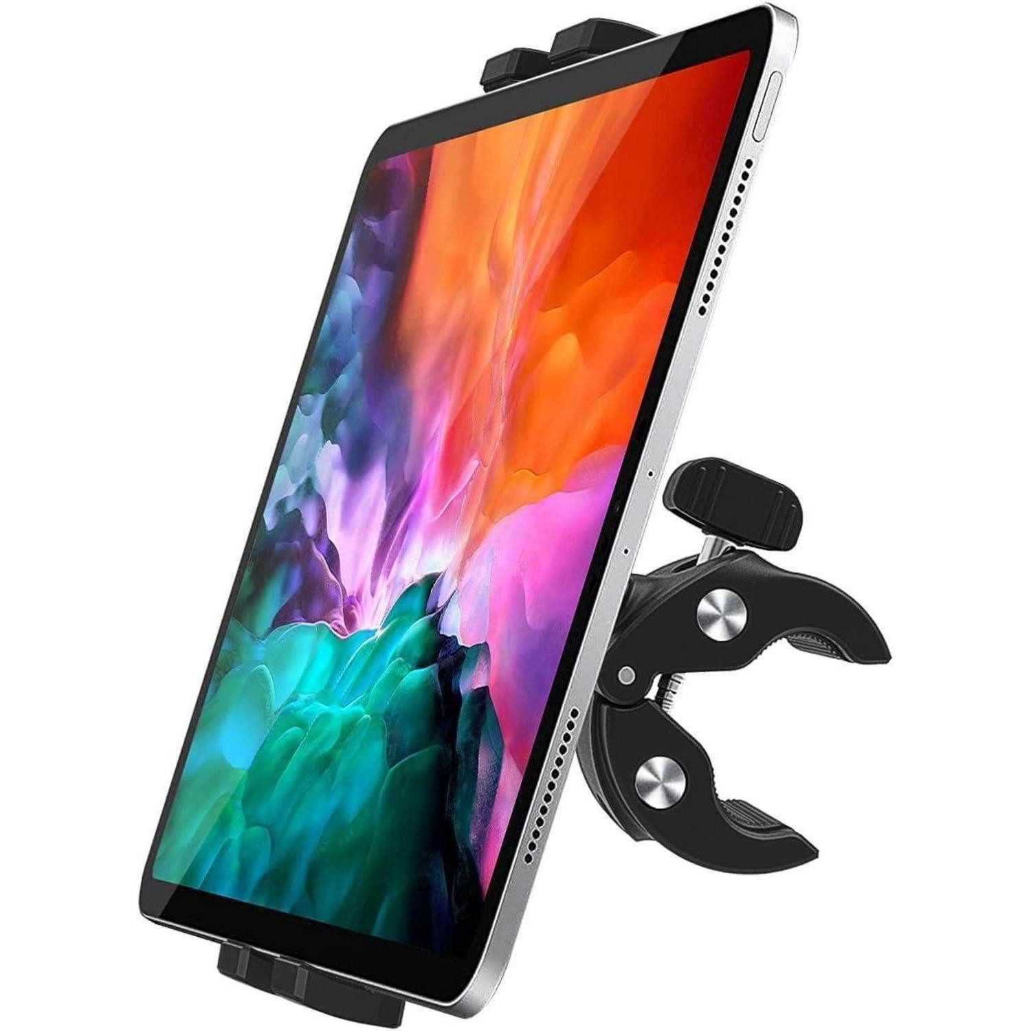 LuxusKollektion Tablet-Halterung Tablet Halterung Lenker Heimtrainer 360 Grad verstellbar 4-13 Zoll