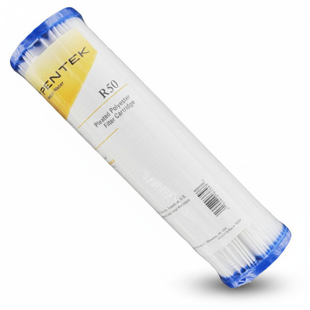 Pentair Filtereinsatz, / Pentek R50 Pleated Polyester 9-3/4" 50 µm
