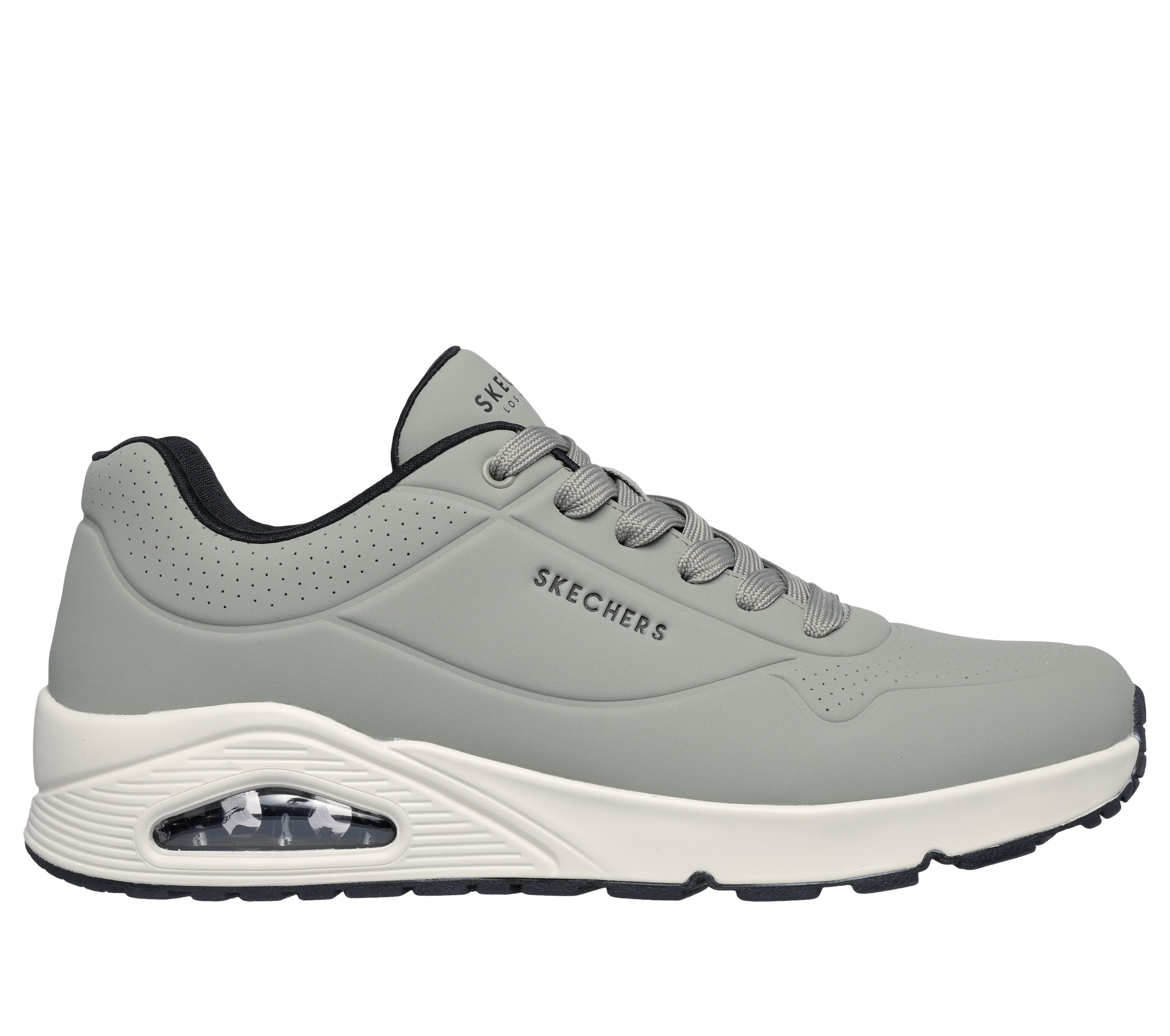 Skechers Uno - Stand on Air Sneaker Freizeitschuh, Halbschuh, Schnürschuh mit Air-Cooled Memory Foam