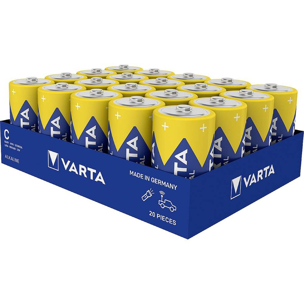 VARTA Baby (C)-Batterie Alkali-Mangan 7800 mAh 1.5 V 20 St. 04014211111 Batterie