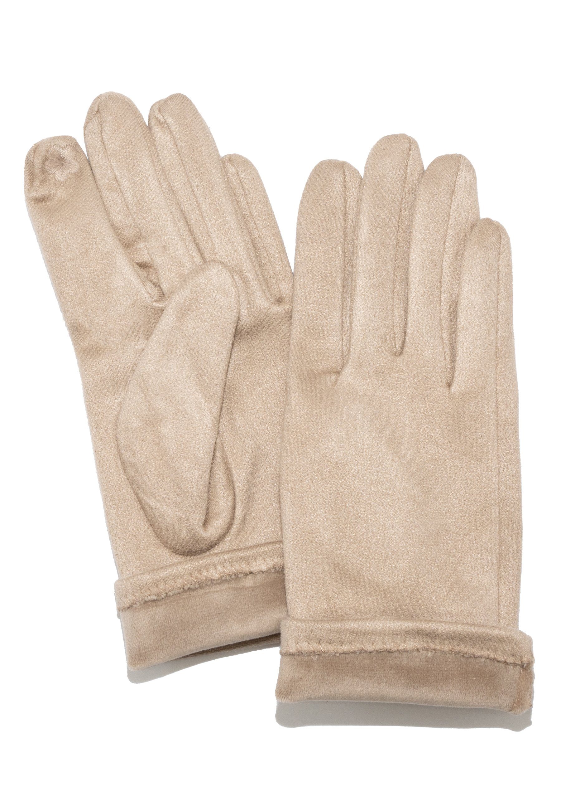 für Weiße Handschuhe Leder online OTTO | kaufen Damen