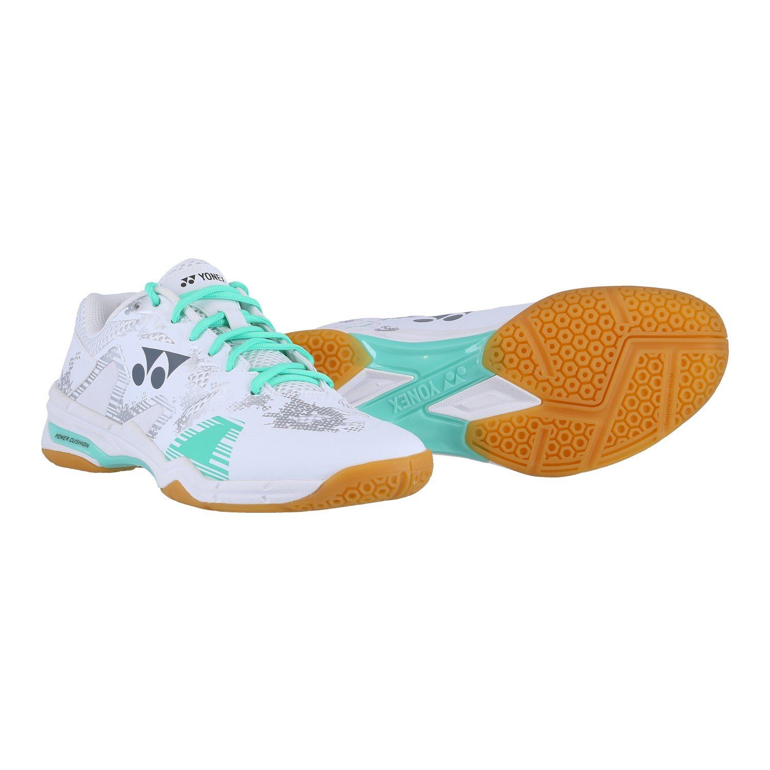 Yonex Power Cushion Eclipsion X 3 (Stabilität) 2023 weiss/grün Herren Badmintonschuh