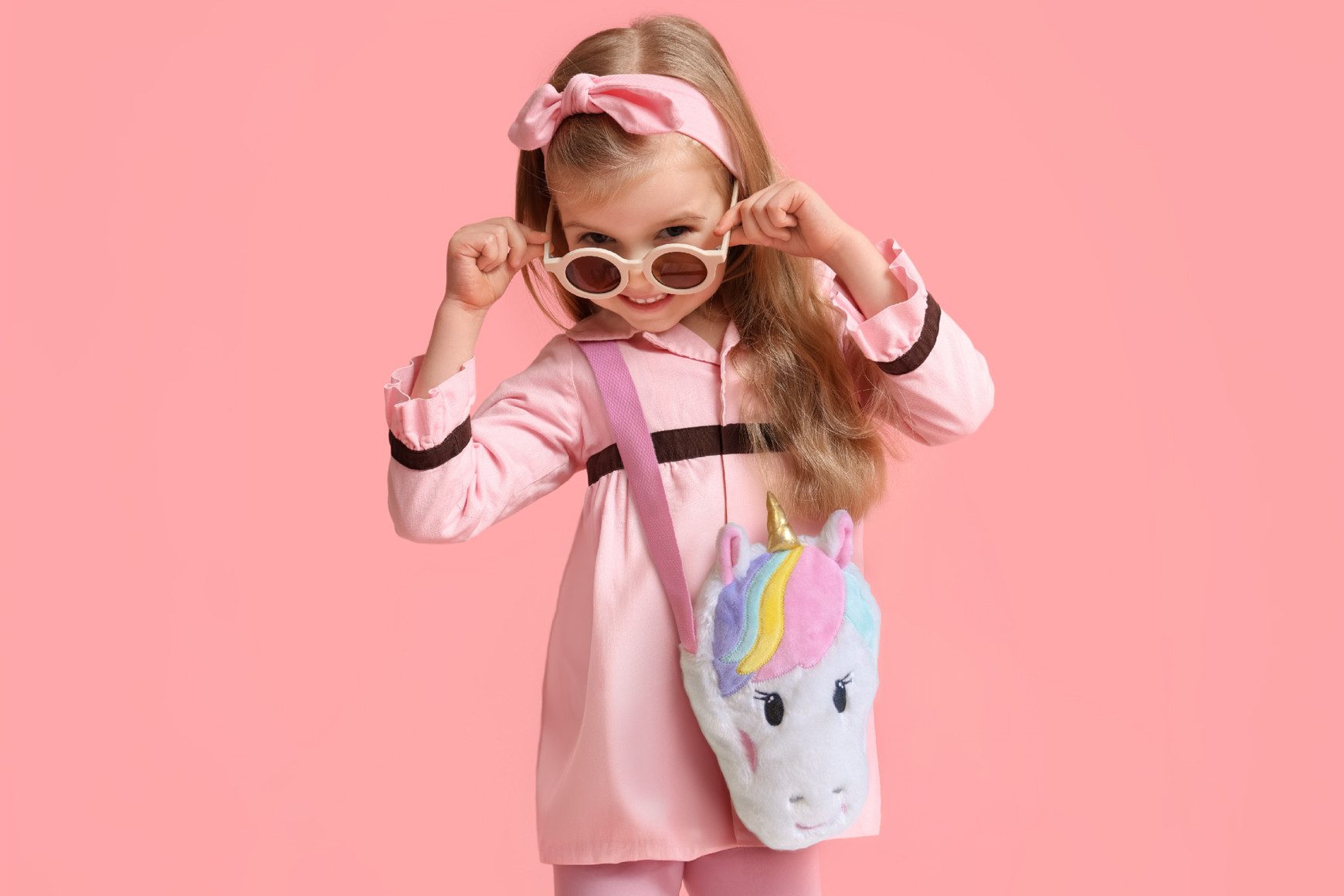 La Vida Shopper Kinder Kuscheltasche Schultertasche Umhängetasche la vida Einhorn