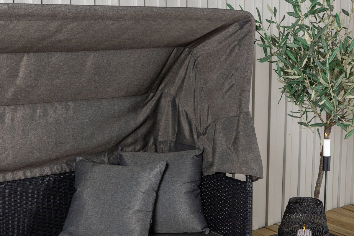 Luxusbetten24 Gartenliege Daybed Merano