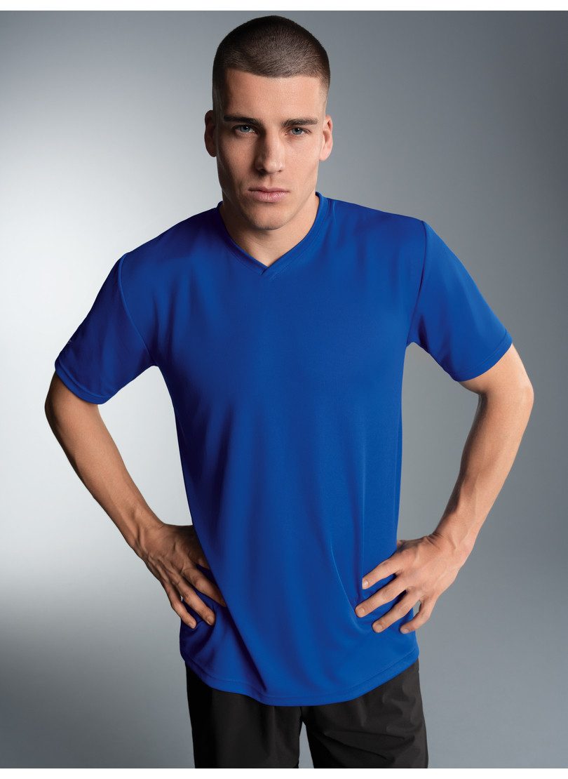 Trigema T-Shirt TRIGEMA V-Shirt COOLMAX® (1-tlg) – Bild 3 von 5