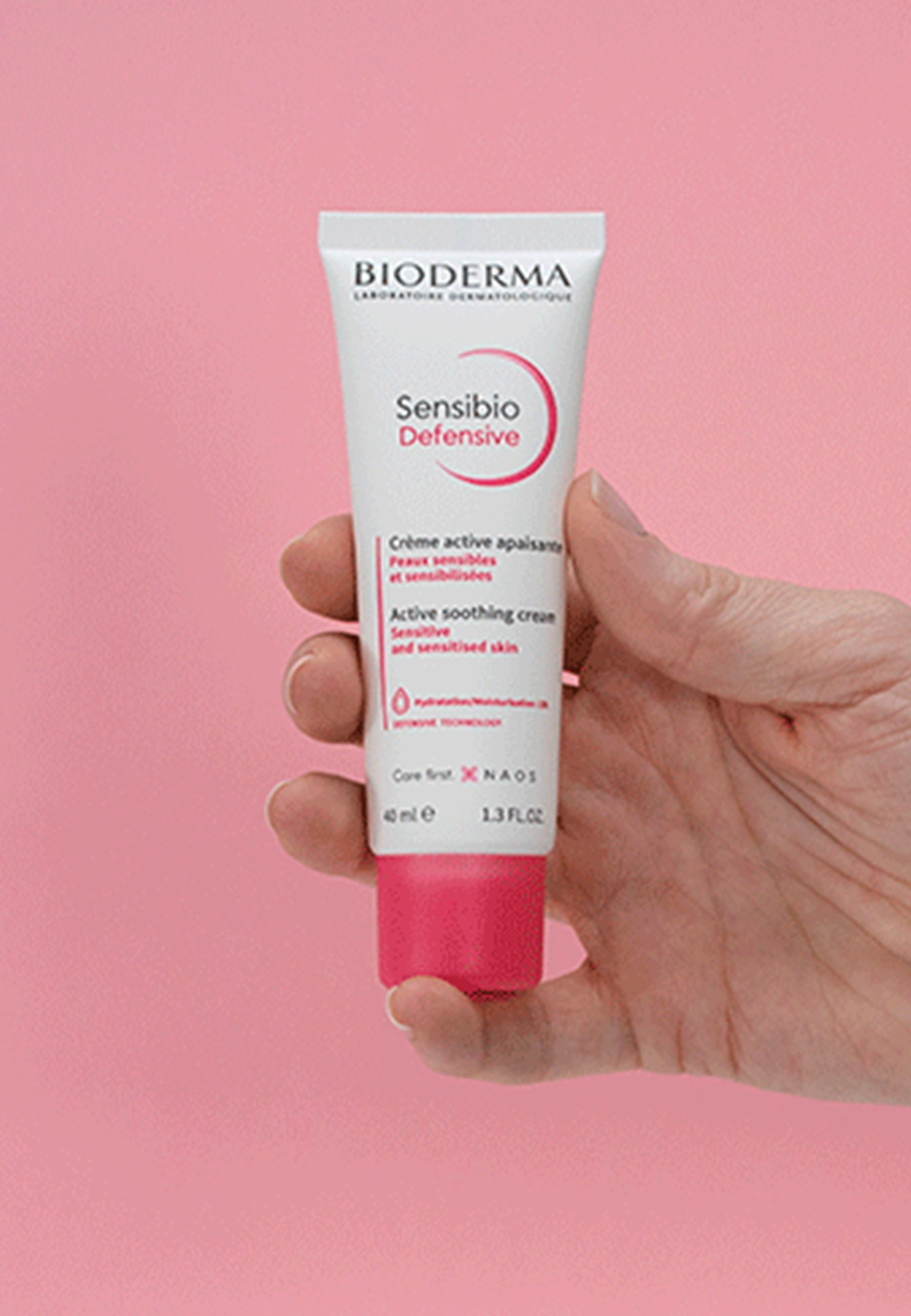 Bioderma Gesichtspflege Sensibio Defensive Active Soothing Cream -, pH-hautneutral, unparfümiert und hoch verträglich