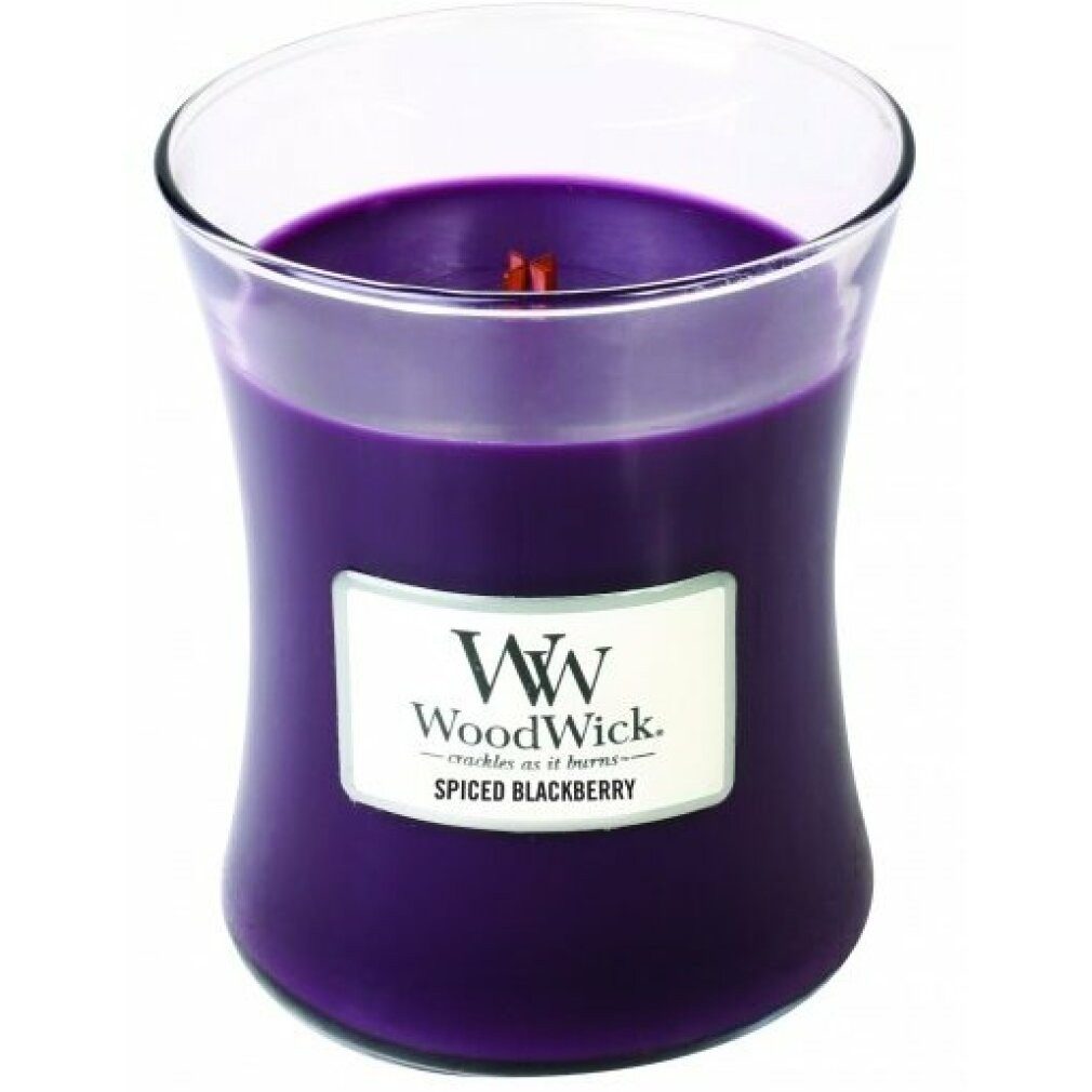 Woodwick Duftkerze Spiced Brombeer-Duftkerze 275 g