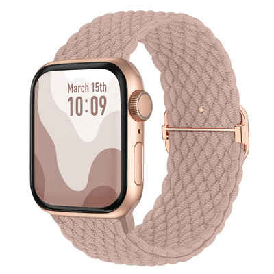 Mutoy Smartwatch-Armband Geflochtenes Armband Kompatibel mit Apple Watch für Damen Herren, 38mm 40mm 41mm Ремінці для годинника für iWatch 8/7/6/5/4/3/2/1/Ultra/SE