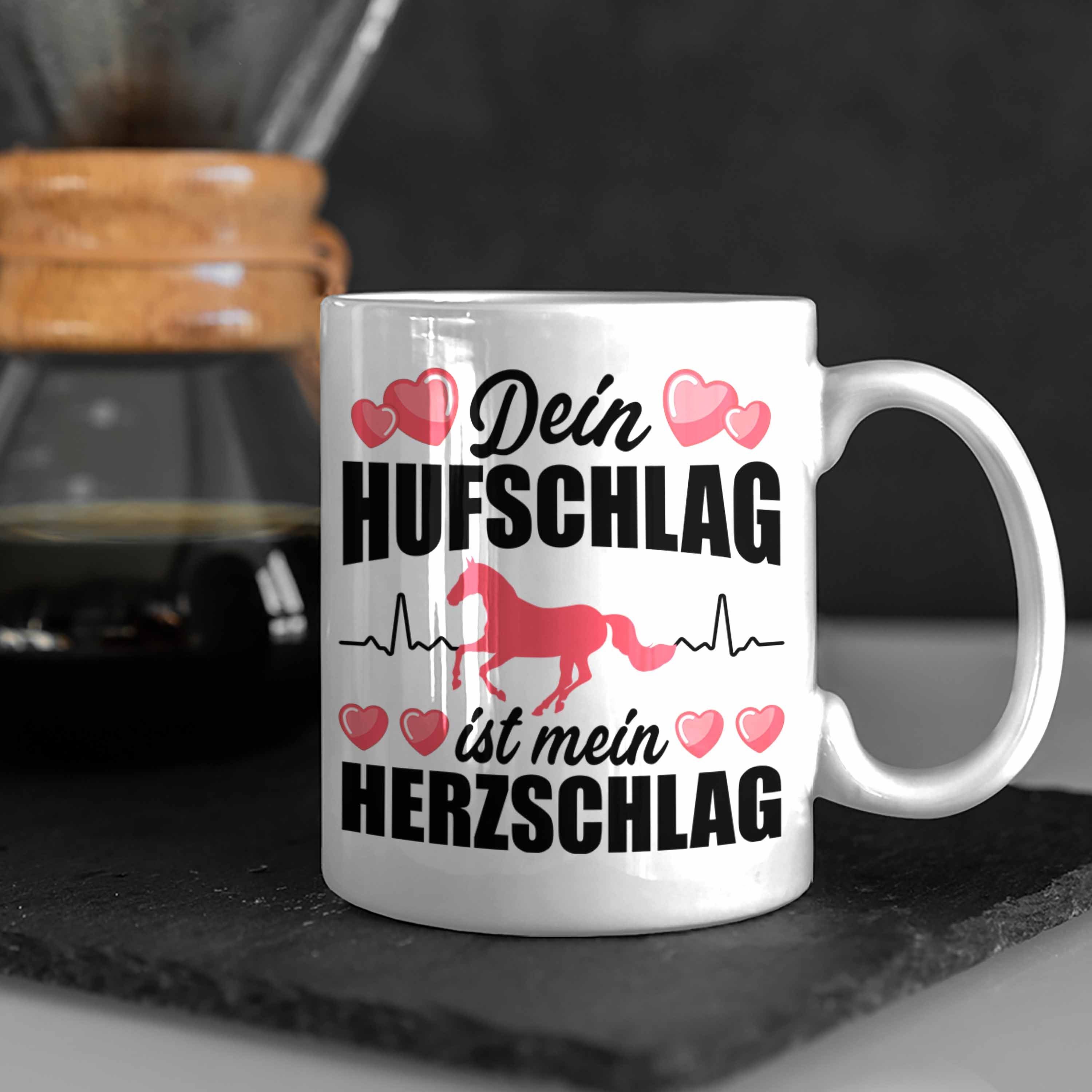Trendation Tasse Trendation - Pferde Tasse Geschenk Mädchen Spruch Reiten Geschenke Pfe