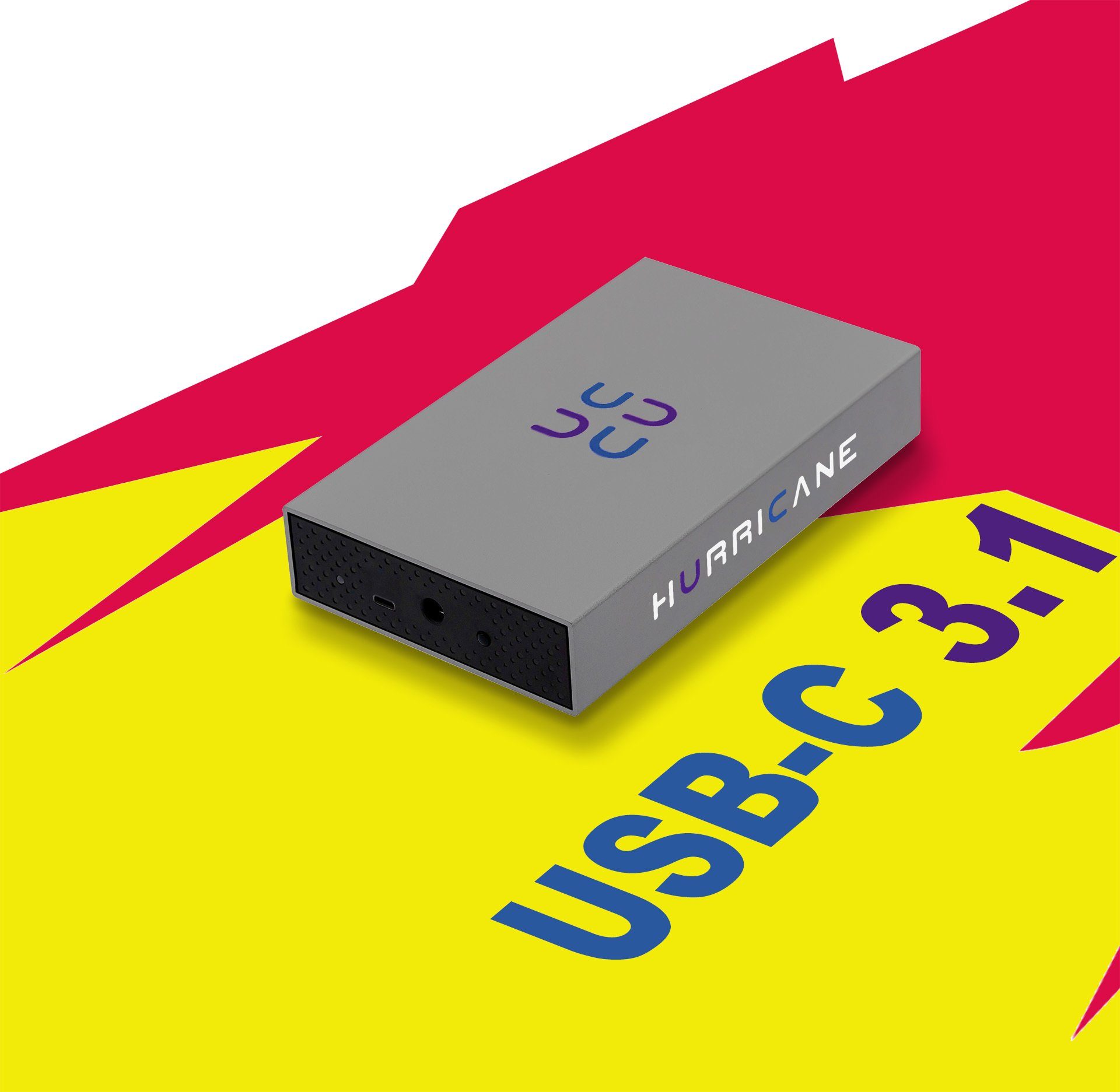 HURRICANE 3518C3 Externe Festplatte 250GB 3,5" USB-C Desktop HDD mit Netzteil externe HDD-Festplatte (250GB) 3,5", für PC, Laptop, PS4, PS5, Xbox - kompatibel m – Bild 5 von 5