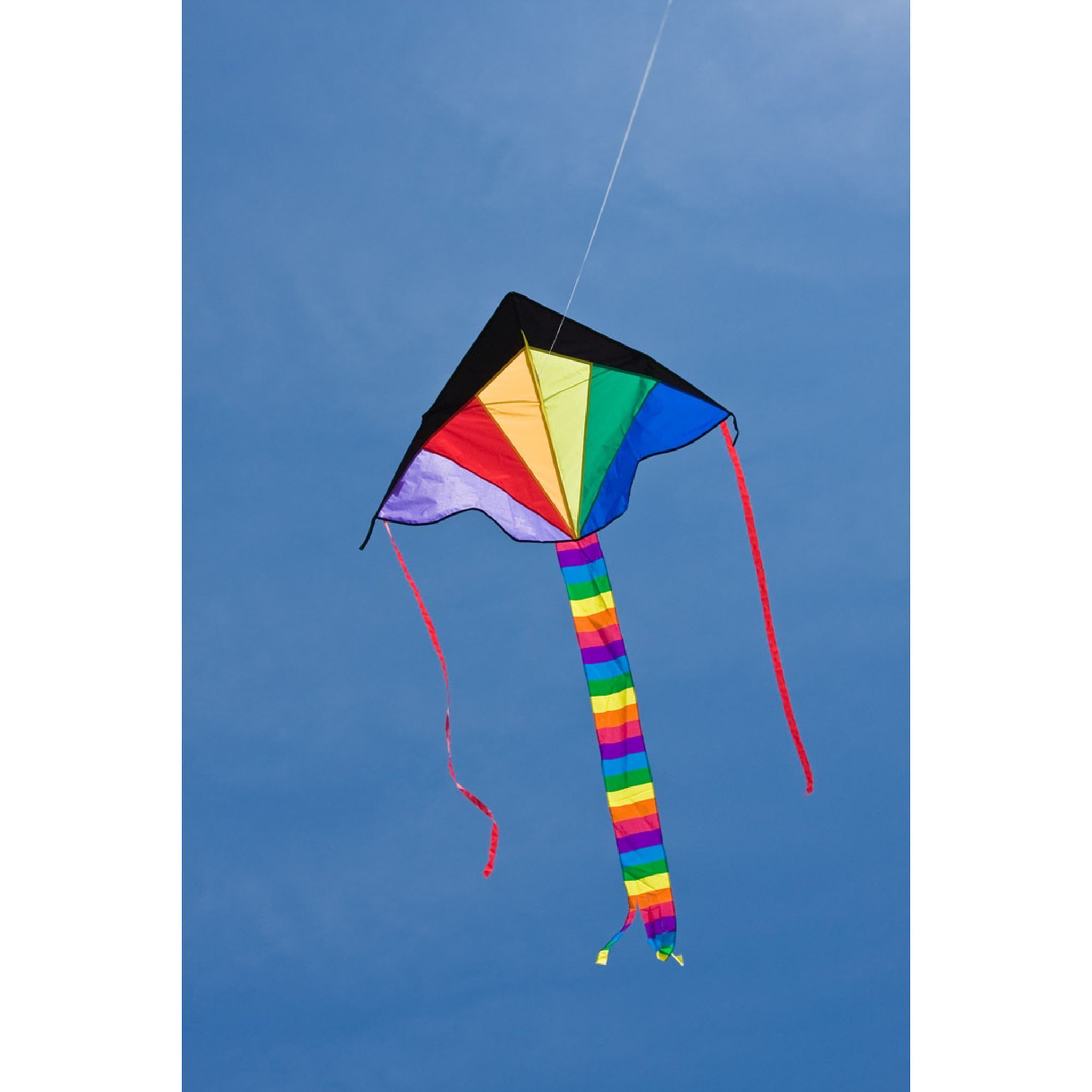 Ecoline Flug-Drache Ecoline Kinderdrachen Simple Flyer Rainbow 120cm