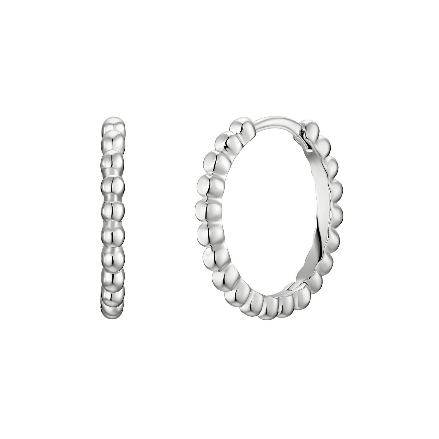 Noelani Paar Creolen Noelani Creolen für Damen, 925 Sterling Silber (Creolen, 2-tlg)