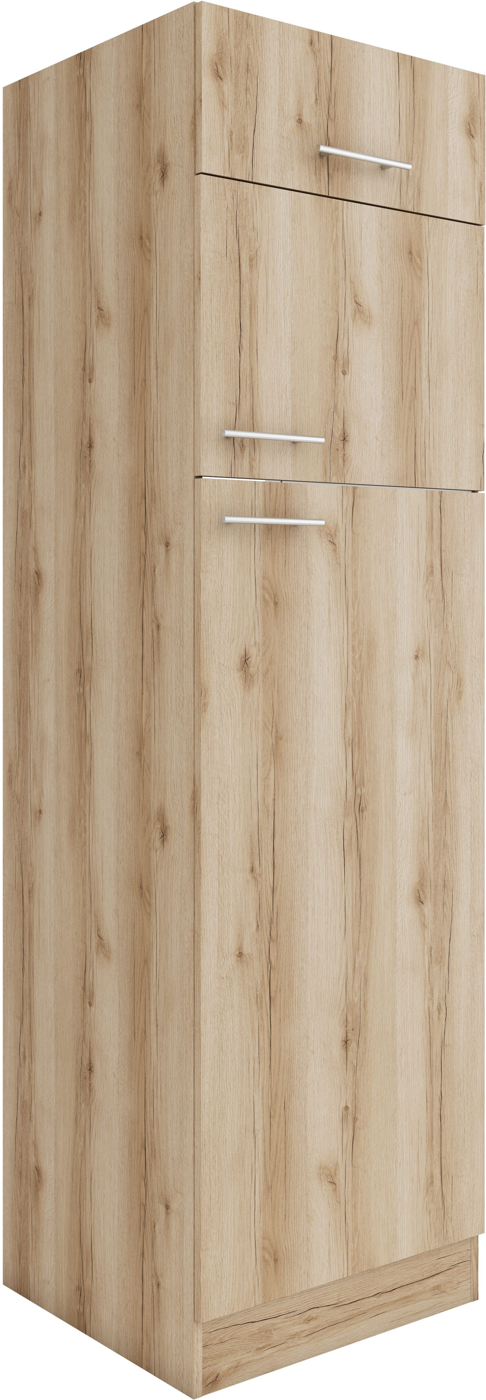 OPTIFIT Kühlumbauschrank Bella Breite 60 cm, Nischenmaße B/T/H 56,7/55,5/144,6 cm