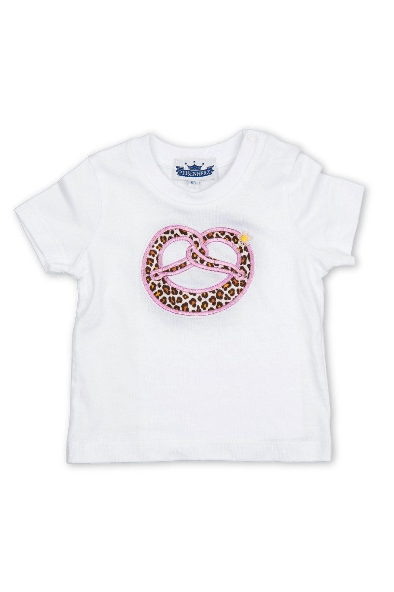 P.Eisenherz Trachtenbluse Trachtenshirt Baby/Kind - BREZL - leo lavendel