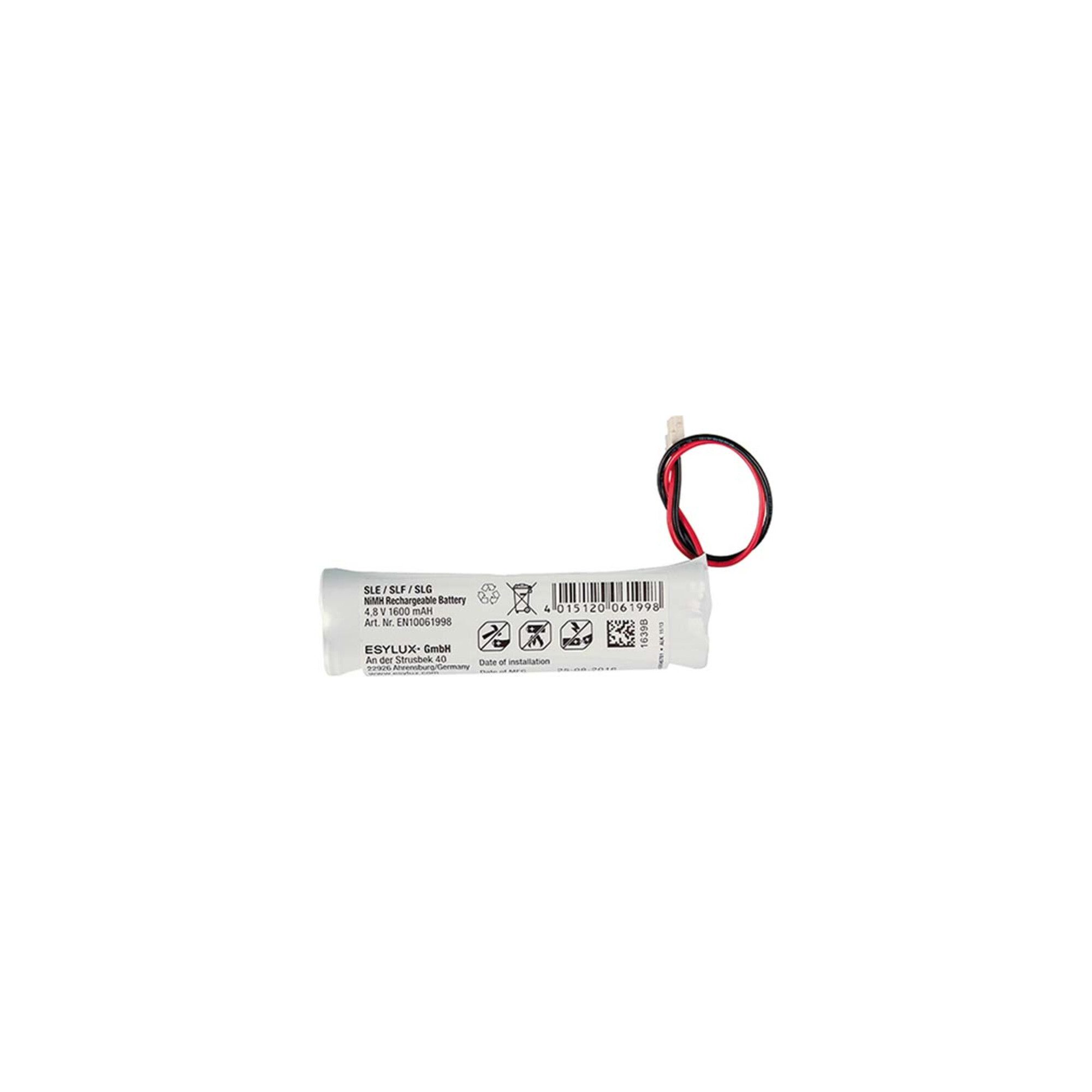 ESYLUX ESYLUX Akku NiMh SLE/SLF 4,8V/1,6Ah SLESLFBA.NiMH1600mAh Akkupacks