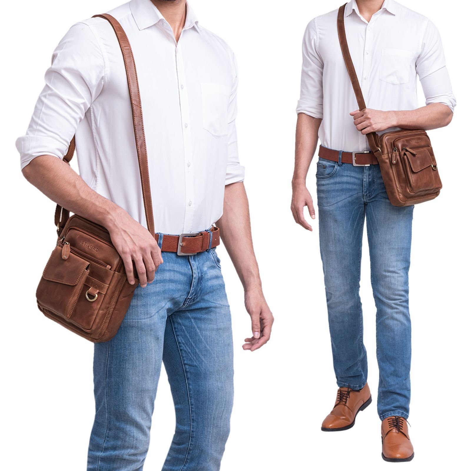 STILORD Schultertasche "Ryan" Crossbody Tasche Herren günstig online kaufen
