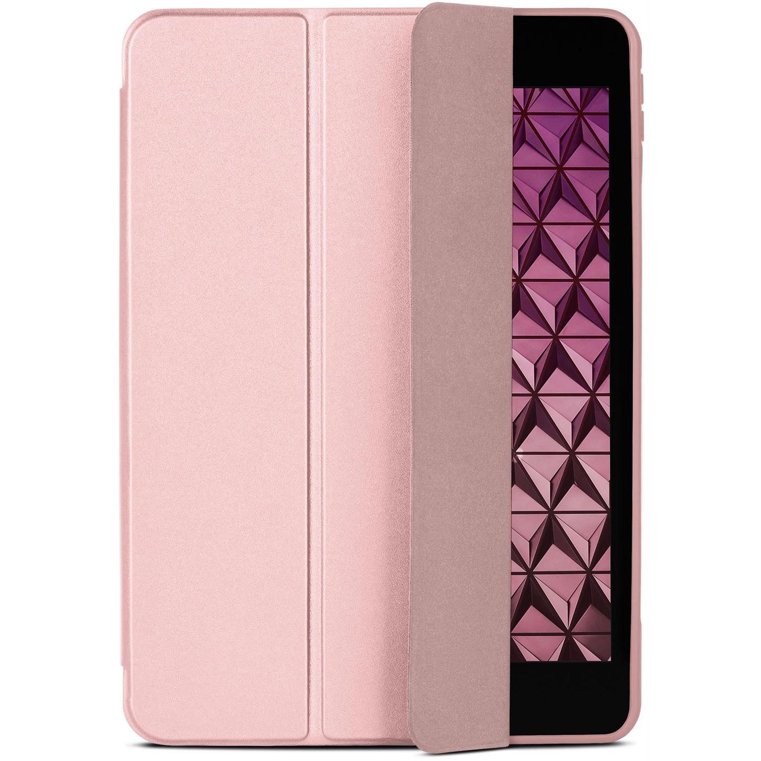 ONEFLOW Tablet-Hülle für iPad mini 2 (2013) Flip Cover Clarity Case Roségold 7,9 Zoll, 360° Schutzhülle Ultra Dünn mit Ständer Slim Book Folio Standfunktion