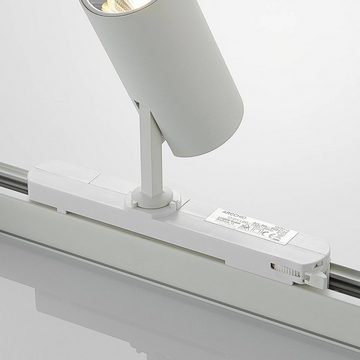 Arcchio Schienensystem-Leuchten Vedro, 20.7 cm, Modern, Aluminium, Kunststoff, weiß, inkl. Leuchtmittel