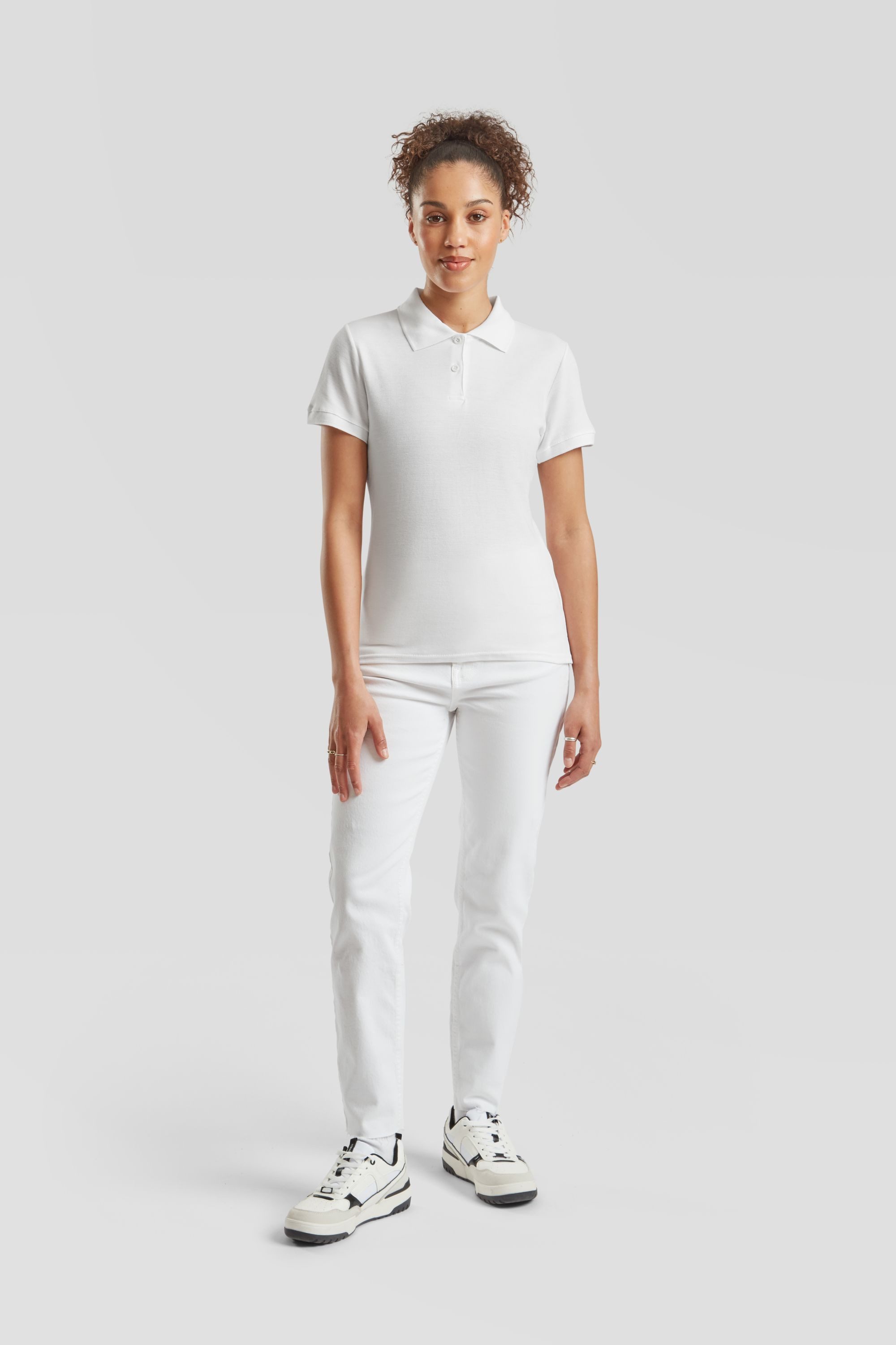 Fruit of the Loom Poloshirt Fruit of the Loom Premium Polo Lady-Fit