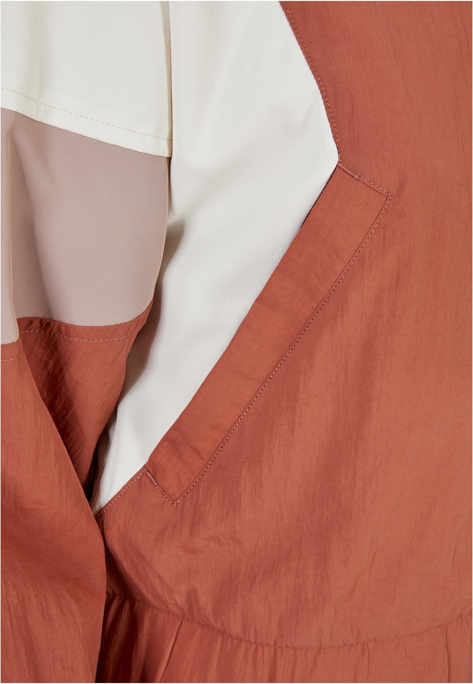 URBAN Crinkle Jacket CLASSICS 3-Tone Ladies terracotta/whitesand/duskrose Outdoorjacke Damen Short (1-St)