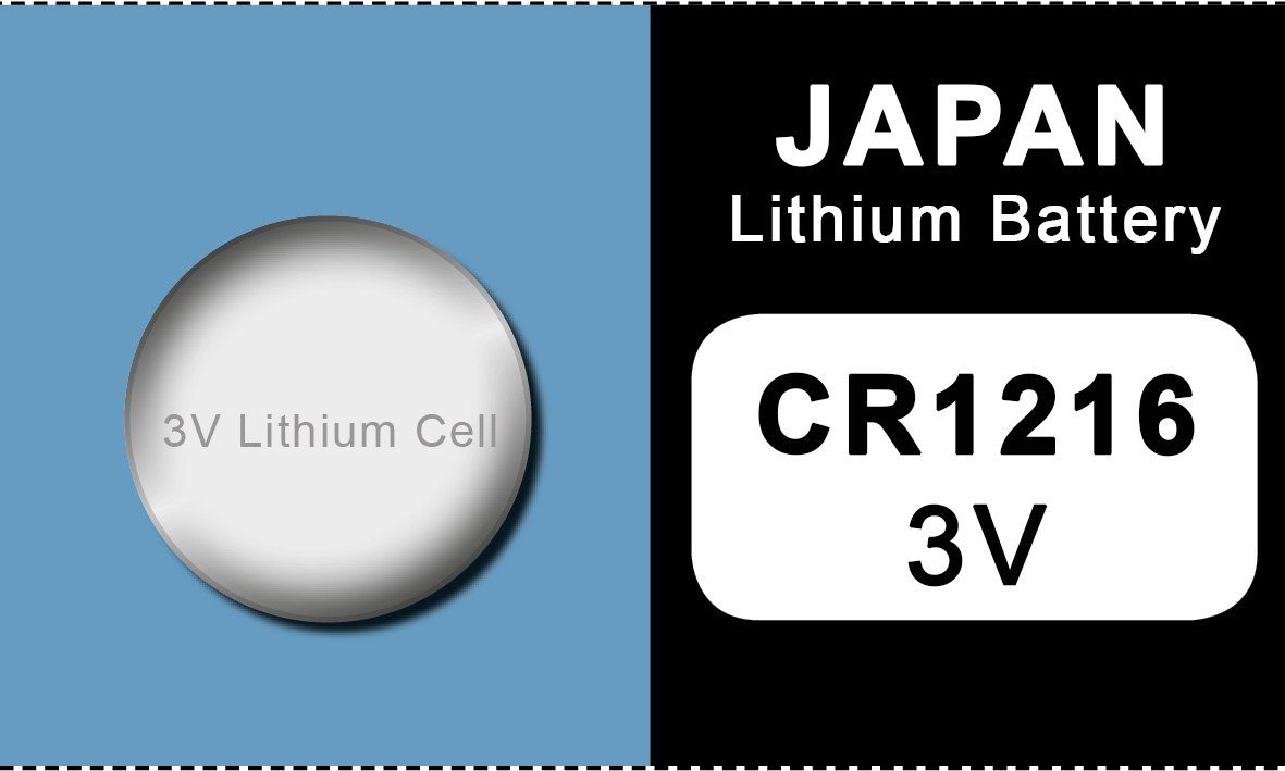 Selva Technik Japan 1216 Lithium Knopfzelle Batterie