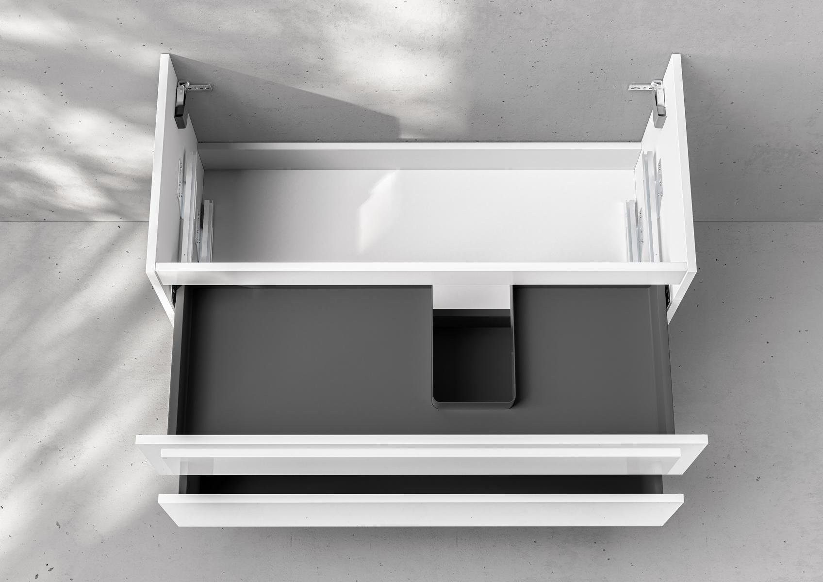 Intarbad Waschbeckenunterschrank für Duravit P3 Waschtisch