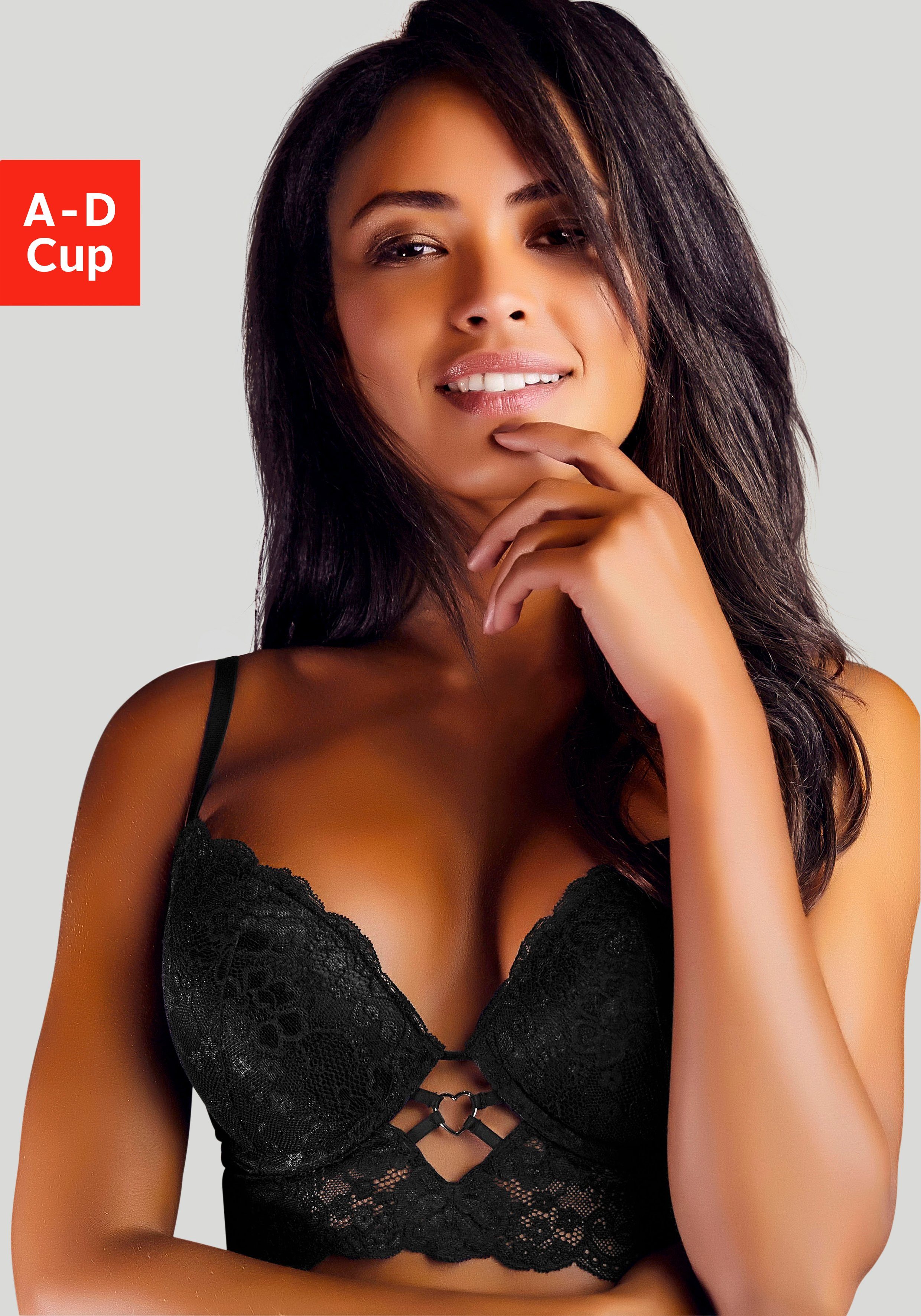 Vivance by Lascana Push-up-BH Francesca in Bustier-Form, sexy Dessous