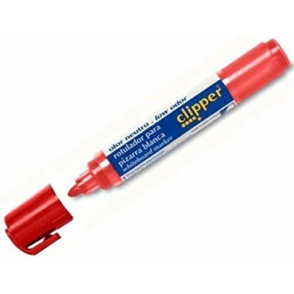 Alpino Marker Flüssige Kreidemarker Liquid Clipper Rot 12 Stück