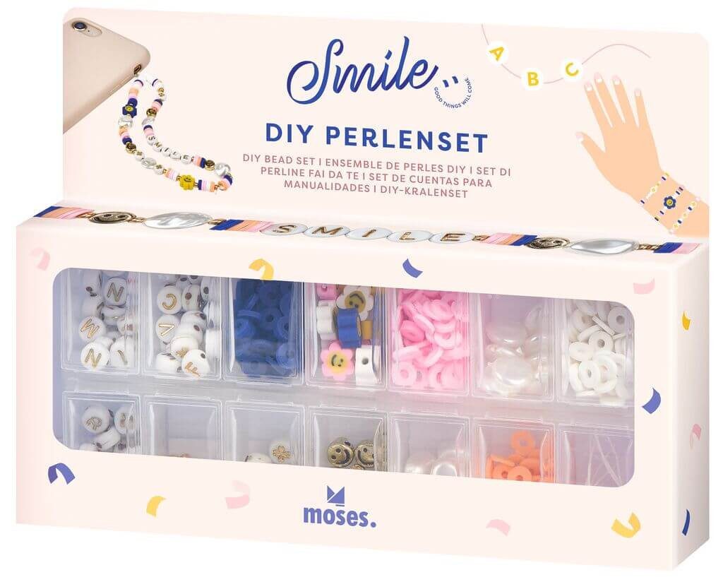 Bastelperlen Smile DIY-Perlenset
