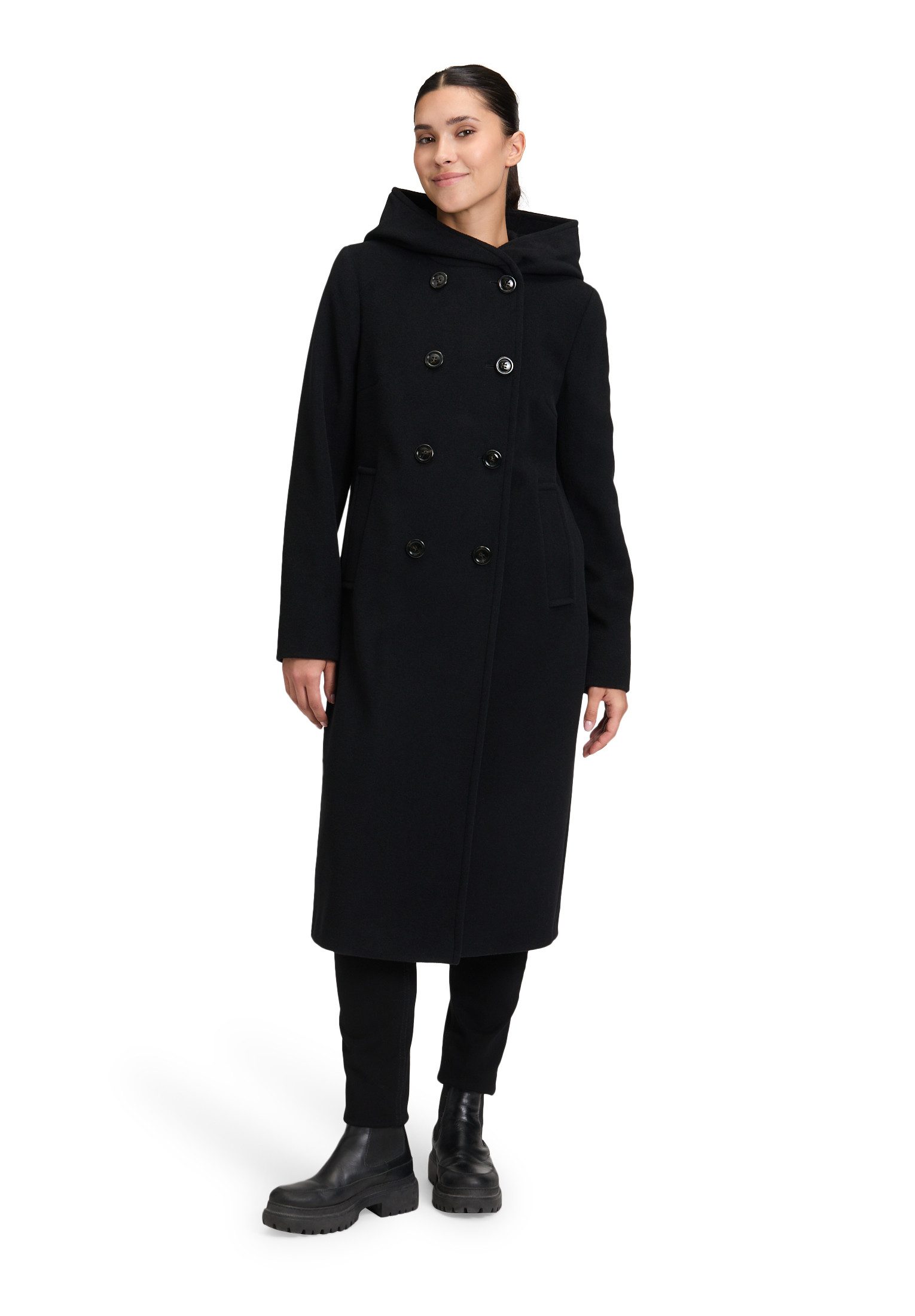 Gil Bret Wollmantel mit Kapuze günstig online kaufen