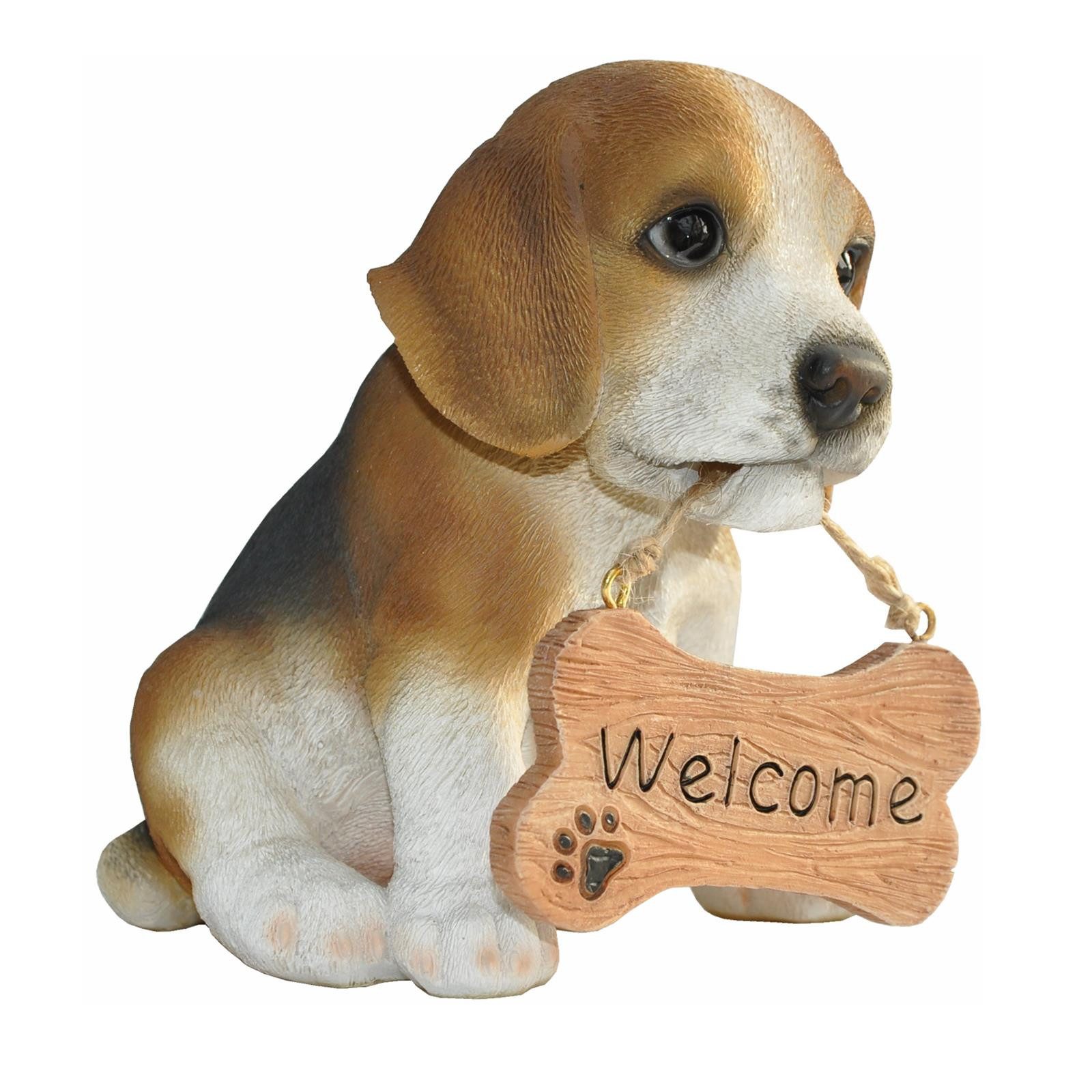 dazikemo Gartenfigur Gartenfigur Dekofigur Hund Beagle günstig online kaufen