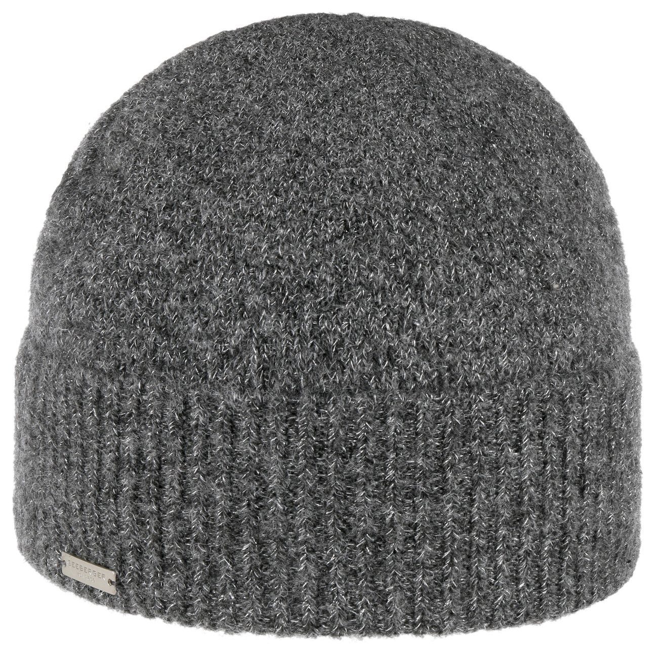 Seeberger Beanie (1-St) Strickmütze mit Umschlag