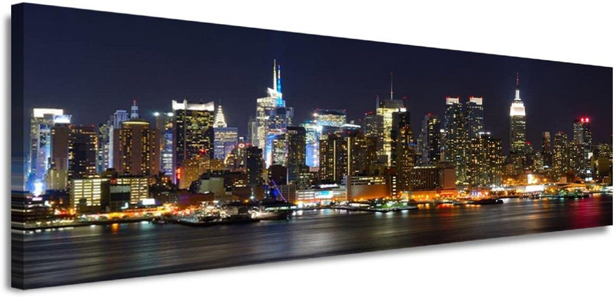 Visario Leinwandbild 1-teiliges Bild auf Leinwand fertig gerahmt Maße 120 x günstig online kaufen