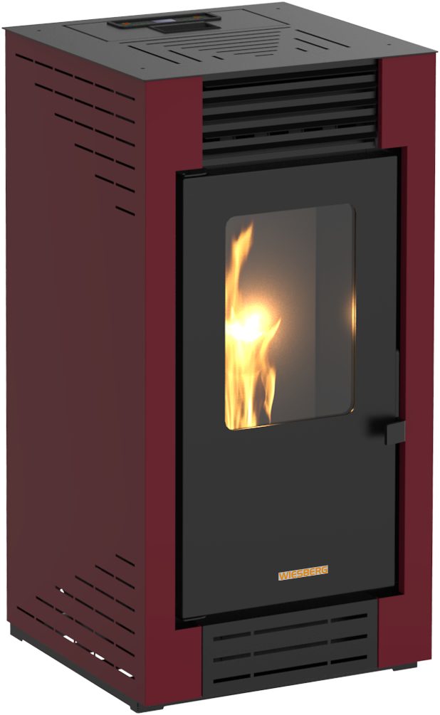 Blaze Pelletofen Poly 2025, 8 kW, Dauerbrand, optional WLAN fähig