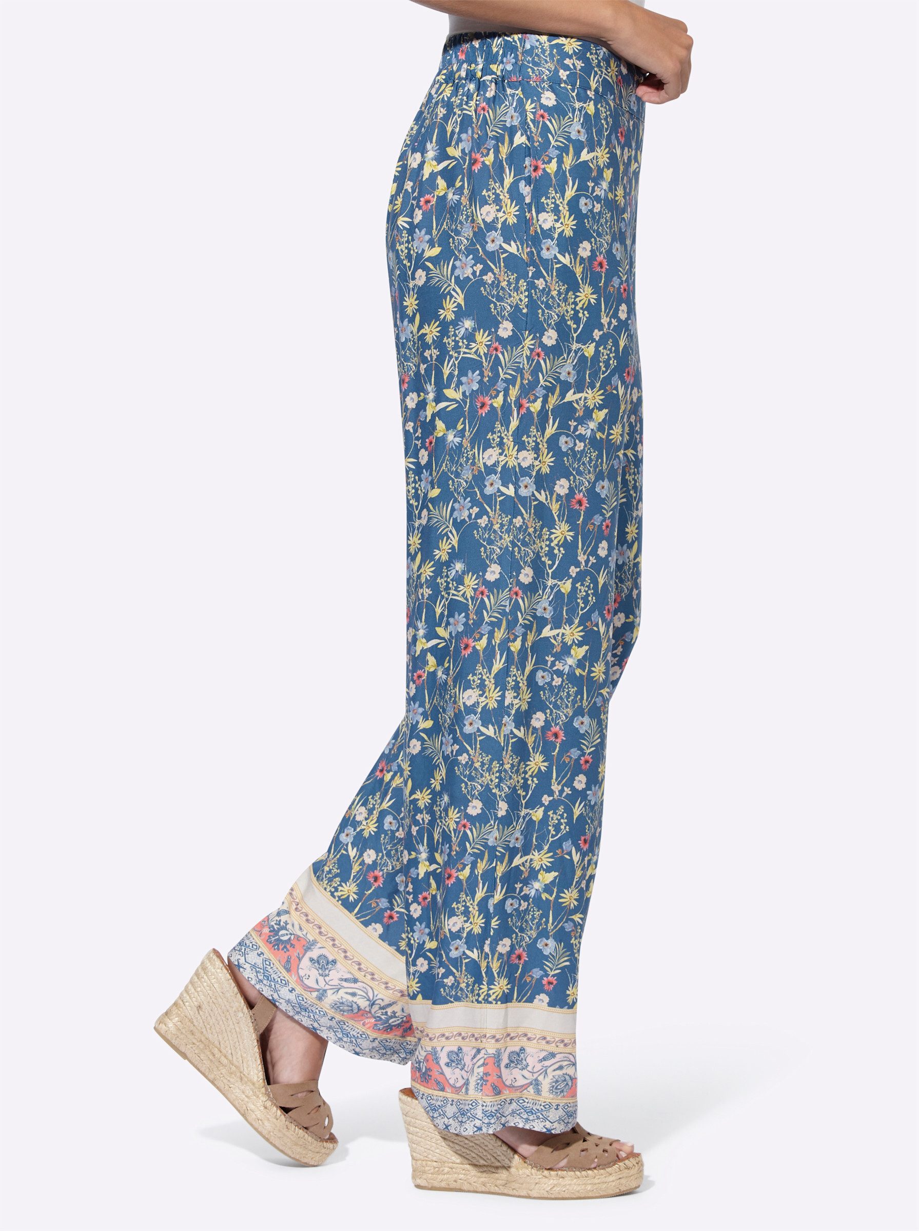 heine Jerseyhose Palazzohose Innenbeinlänge ca. 77 günstig online kaufen
