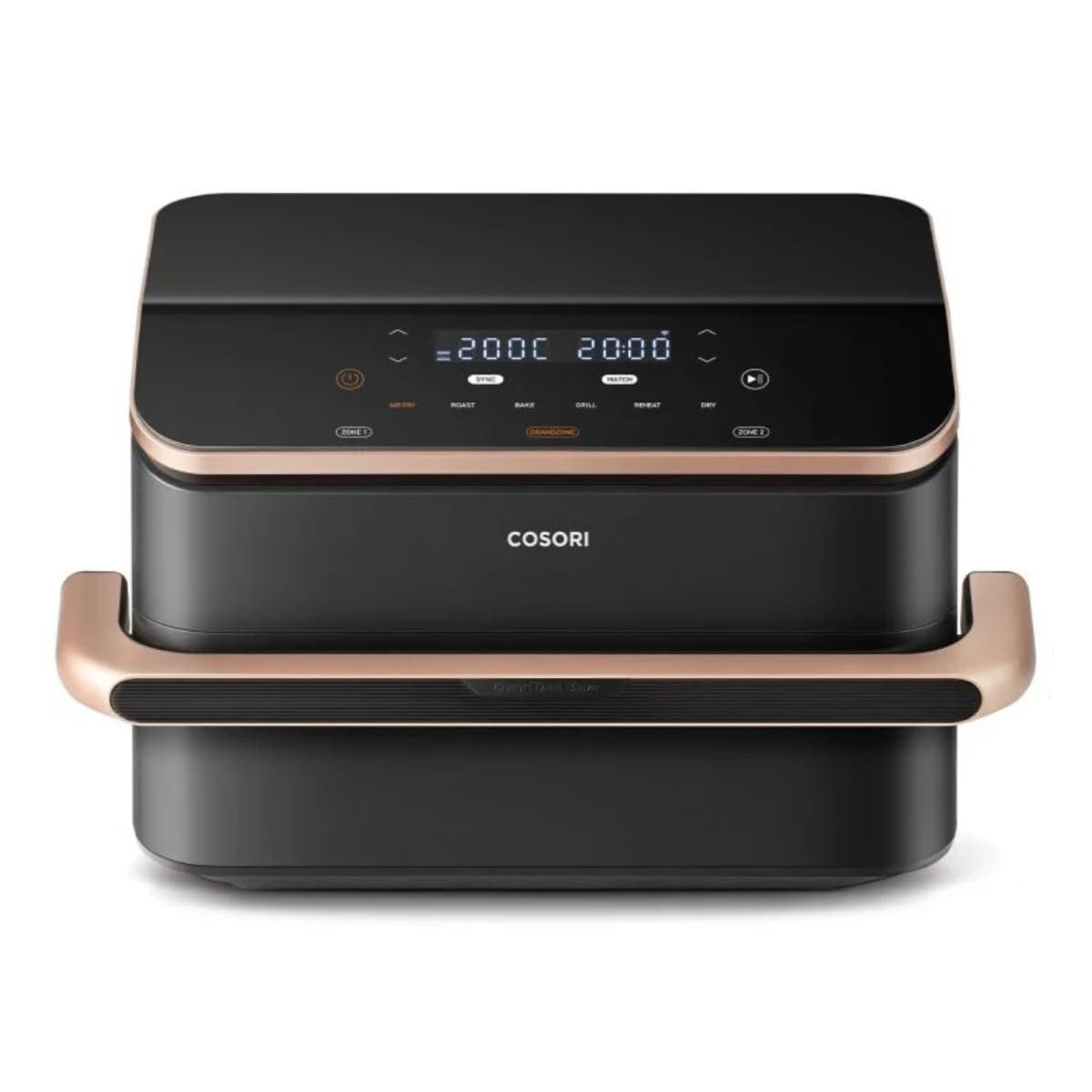 Cosori Fritteuse Twinfry Chef Edition, 10L Kapazität, WiFi, Dual Zonen, 2800W