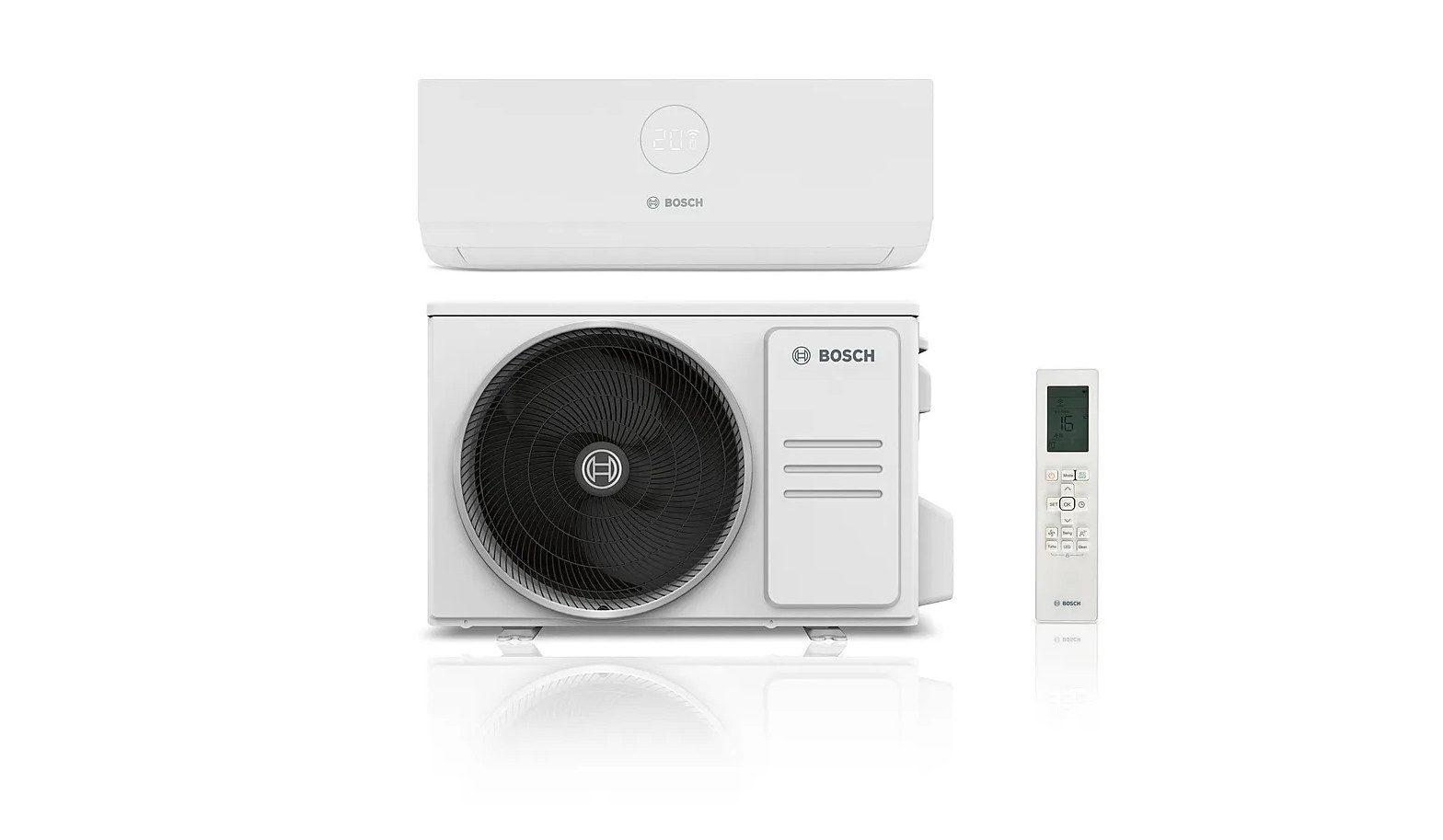 BOSCH Split-Klimagerät CL3000i-Set 26 WE Außen- und Inneneinheit, 2,6 kW, A++ (7733701735)