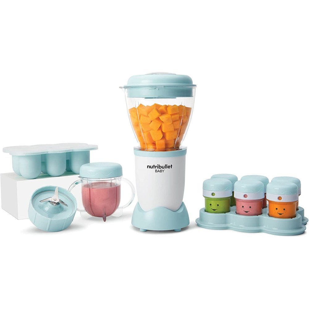 nutribullet Standmixer NBY100 Baby - Standmixer - weiß/mint | Smoothie-Maker