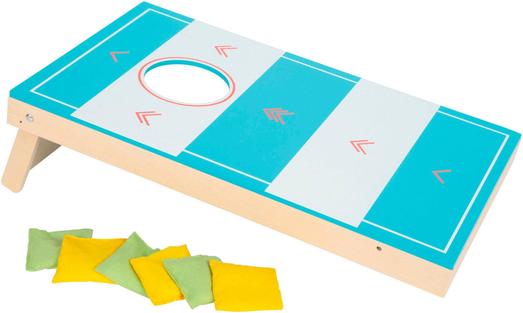 Small Foot Spiel Cornhole und Sling Puck Spiel, Active, Kinderspiel